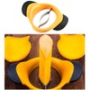 HUATEEN Mango Cutter & Corer – Stainless Steel Blade with