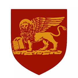 Superheroes Republic of Venice Medieval Coat of Arms Car Truck Window Bumper Sticker Decal