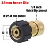 OTNE Pressure Washer Adapter Quick Connection Quick Release for Kärcher