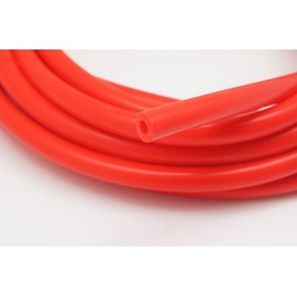 Autobahn88 High Performance Silicone Vacuum Hose, ID=0.12" (3mm), OD=0.31" (8mm), 15 Feet (4.5 Meter), Red