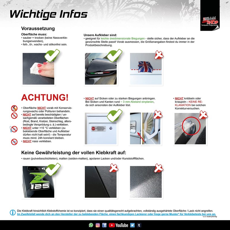 Tankpad Logo 3D Lettering Black Orange Compatible with KTM 1290