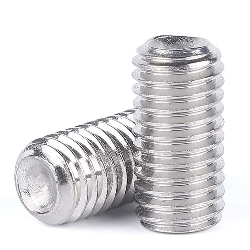 Set of 20 Hexagon Socket Set Screws M6 Screws Potato