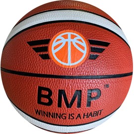 BMP WINNING IS A HABIT Baloncesto tamaño 7 – Adecuado para jugadores de baloncesto masculinos y femeninos de 13 años en adelante – Especificaciones oficiales de peso con una circunferencia de 29.5 (75