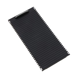 VGOL Car Interior Centre Console Roller Blind Cover A20468076079051 Compatible with Mercedes C-Class W204 S204 E-Class W212 S212 Center Console Curtain Black
