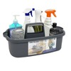 Goderewild Multi-Purpose Plastic Cleaning Caddy with Handle, Shower Caddy Organizer/Storage