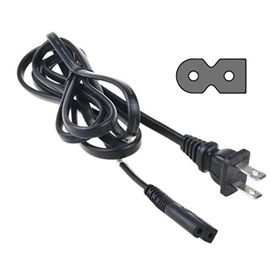 Globalsaving AC Power Cord for VIZIO 65" inch SmartCast Ultra HD HDR XLED Pro P65-E1 / HDR XLED Plus M65-E0 / HDR XLED E65-E1 TV Television Set Power Supply Cable Charger