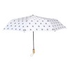 Bee Happy Travel Umbrella, Cream
