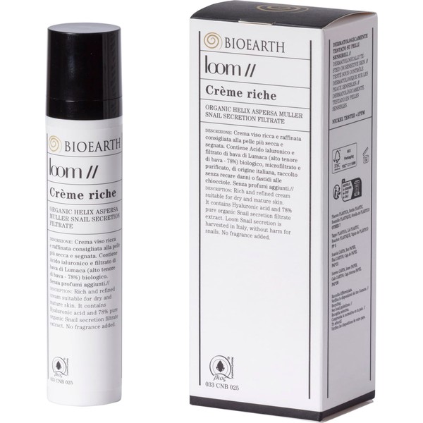 Bioearth Loom Créme Riche, 50 ml