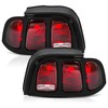 KUAFU Tail Light Pair Compatible with 1996-1998 Ford Mustang Replacement