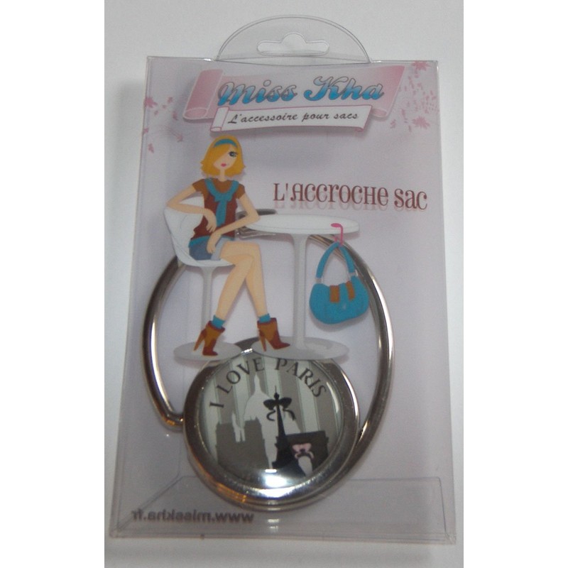 Miss KHA Folding Pocket Holder I Love Paris