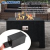 HZ-MONSTAR Igniter Push Button Ignition and Wire 500mm for Fire