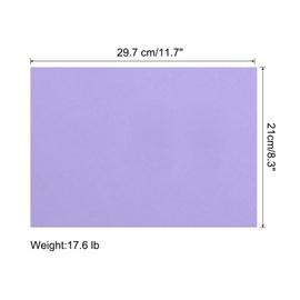 TOP-VIGOR 25 Sheets Origami Paper, A4 Coloured Paper Double Sided, Craft Paper, Handmade Coloured Paper, Copy Paper for DIY Paper Drawing Cutting, Colorful Origami Paper, Light Purple