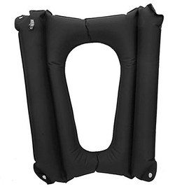 Tuperoymse Washable Household Inflatable Bedpan Elderly Patients Care Anti Bedsore Air Cushion for Elderly Disabled with Inflator