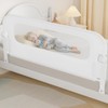 NUTIKAS Baby Bed Rail Guard for Toddlers -59" Toddler Bed