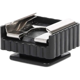 1 x SC-6 Standard 1/4" Screw Audio Fan Hot Shoe Adapter for Flash 580EX II/580EX/430EX II/430EX etc