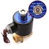 Heschen Brass Electric Solenoid Valve 2W-040-10K PT3/8'' DC24V Direct Actuation