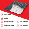 EAGLE 1 8FT Long FT Embossed Aluminum Diamond Checker Plate-