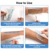 15 x 12 cm Wasserdicht Transparent Bandage, 50 Stück Wasserdichtes