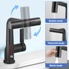 SINGSUO Bathroom Sink Faucet 1 Hole with Temperature Display, Single