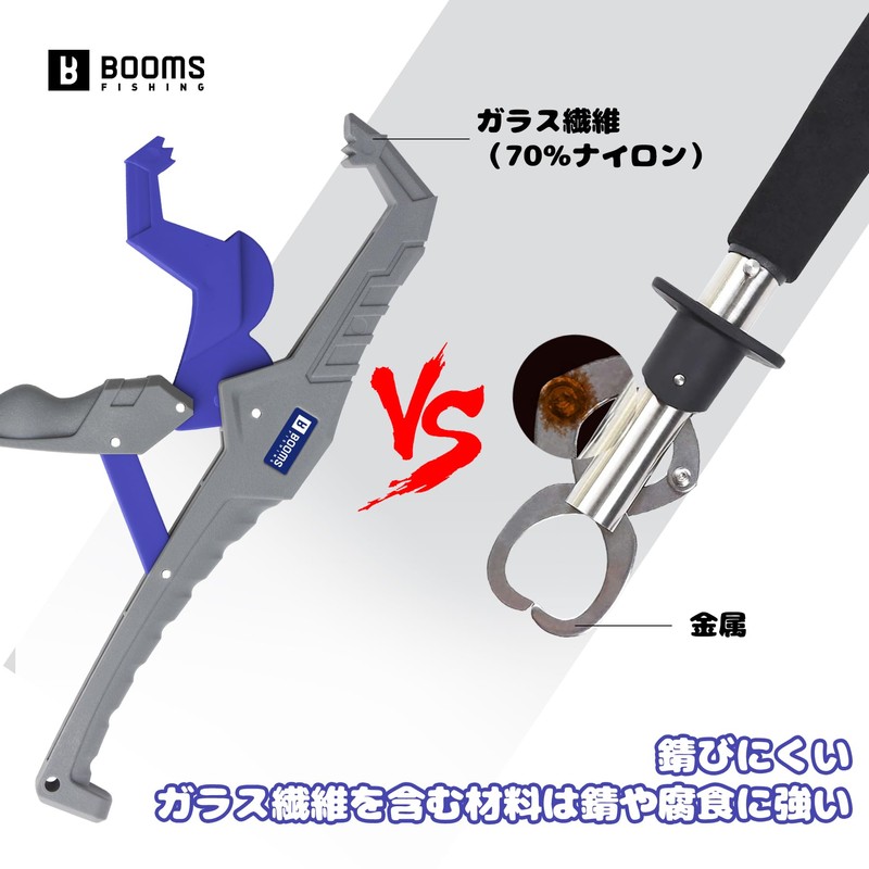 Booms Fishing G05 Fishing Grip Rust Proof Fish Catcher with