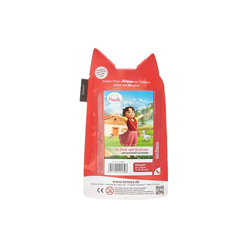 tonies Heidi Audio Figure for Toniebox