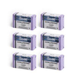 (Value Set of 6) Savon de Provence Lavender 3.5 oz (100 g)