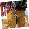 Outanaya Compass Keychain Set for Hiking 2pcs Mini Compass Scale