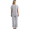 PrinStory Womens Pajama Sets 2025 Short Sleeve Pajama Sets for