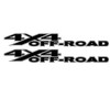 Replacement 4x4 Blackout Decals - 2005 to 2009 Fits Dodge