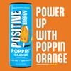 Positive Energy Drink - Poppin' Orange | Zero Sugar, Zero