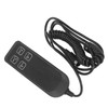 Black Electric Power Recliner Switch Simple Operation Electric Sofa Controller