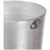 Pentole Agnelli Nudelsieb/scaldapasta Zylindrische aus Aluminium mit Griff aus Edelstahl,
