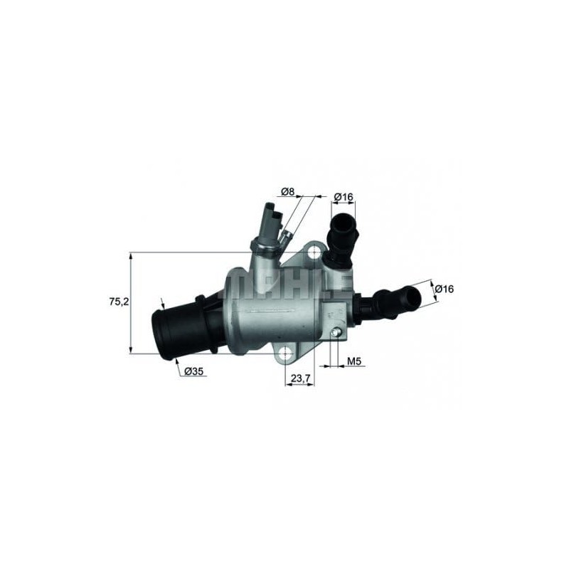 Behr Thermot-Tronik TI 143 88 Thermostat, coolant