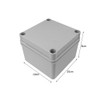 NUZAMAS Junction Box IP67 Waterproof Plastic Project Box 100 x