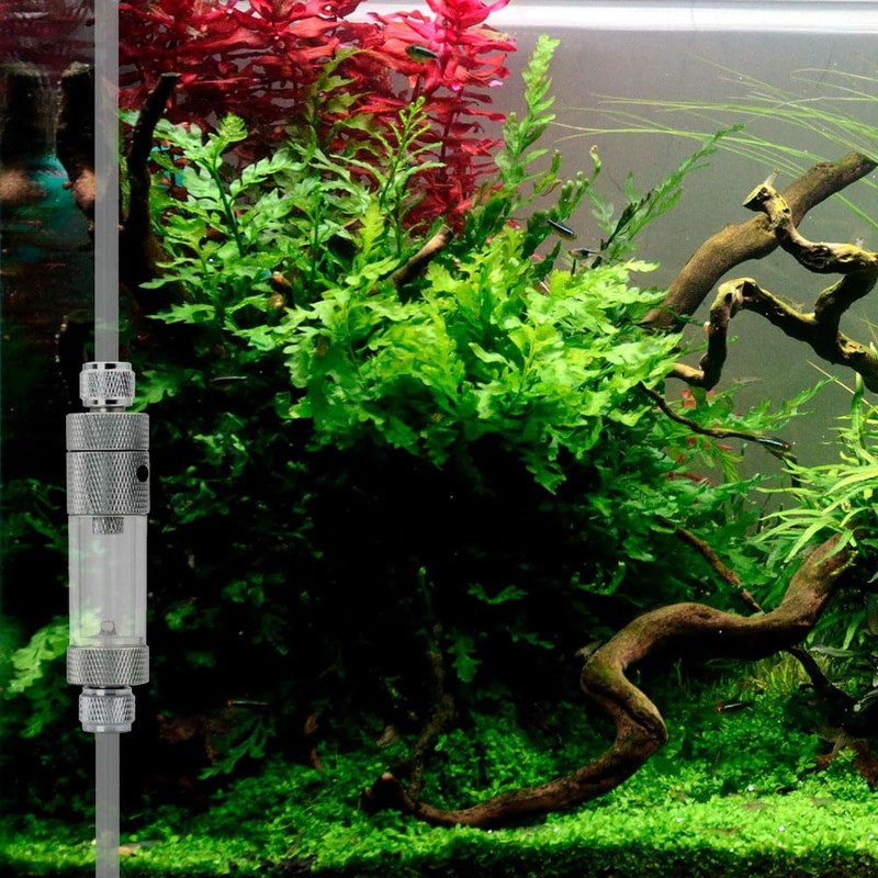 LINLAN Easy Water Refill CO2 Bubble Counter with Check Valve