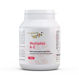 Vita World Multivitamin A-Z 100 Tablets Made in Germany