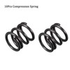 TOP-VIGOR 10Pcs Compression Spring, 1.2mm Wire Dia, 10mm OD, 10mm