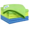 HOMEXCEL Microfiber Cleaning Cloths 6 Pack, 12.5 x 12.5 inch