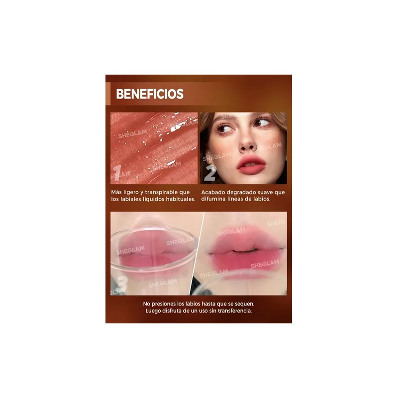 Sheglam Soft Haze Lip Blur Labial Líquido Mate Text Me
