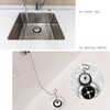 3 Pcs Universal bath plug with Chain, Bathroom Sink Plug