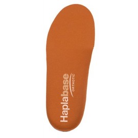 Hapla Base Orthotic Insoles, 15mm Deep Heel Cup, Contou Arch SupporT, Durable Low Slip Top Cover, Brown, 5 UK