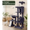 LIKISAK 68 Inch Heavy Duty Cat Tree Tower for Indoor