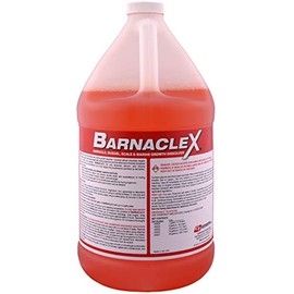 Corrosion Technologies BarnacleX 49004 (1 Gallon) – Barnacle, Scale and Marine Growth Dissolver | for Fresh, Brackish and Seawater Systems | Removes The Toughest Deposits | Concentrated, Easy to Use