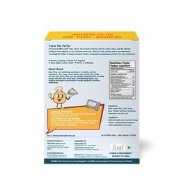 Bean Bites | Smokin’ BBQ Lentil Crisp 3.53 oz (100 g) PACK OF 6 | Round Crunchy Crisps| Heat in Oven (up to 60 secs), Plant Based Protein, Vegan Crisps, Healthy Poppadom Snack By Pride of India