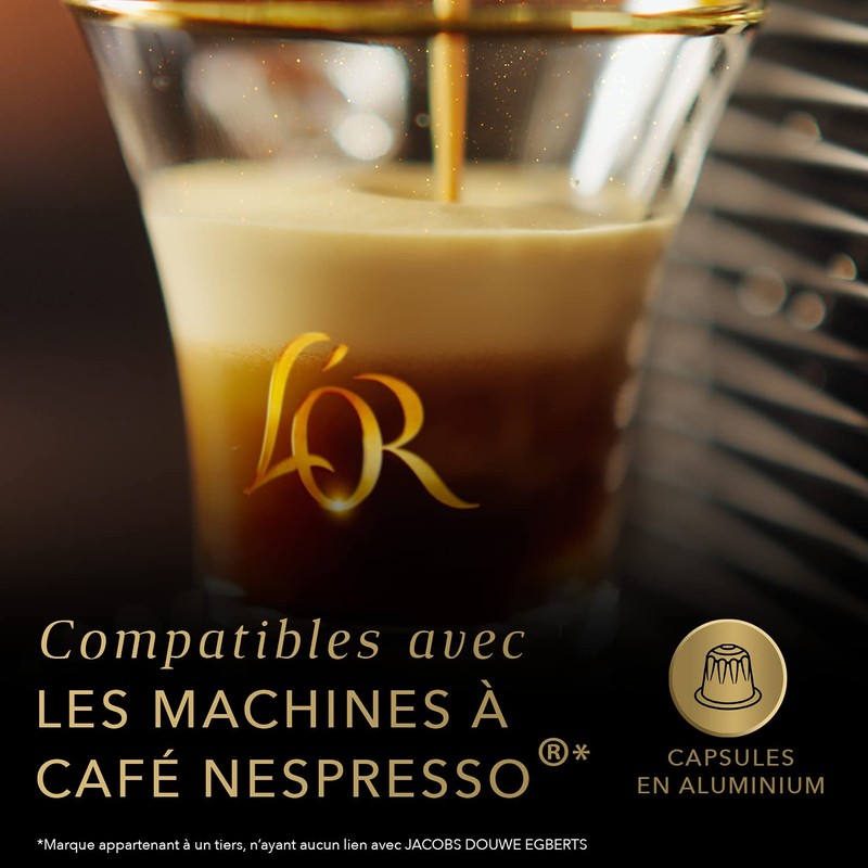 L’OR Espresso Coffee Colombia Intensity 8 – Nespresso®* Compatible Aluminium