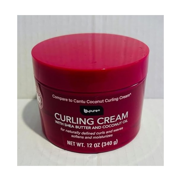 curling cream with shea butter and coconut oil