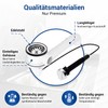 VIOKS Drain Fitting Sink with Strainer Basket Valve 70 mm