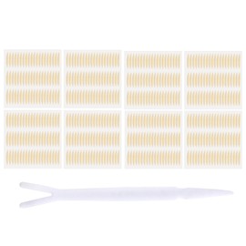 Invisible Double Eyelid Tape – 480 PCS Natural-Looking Waterproof Eyelid Stickers for Monolids Hooded Eyes, Ultra-Thin Breathable Lifting Strips for Big Eye Effect, Long-Lasting Hold