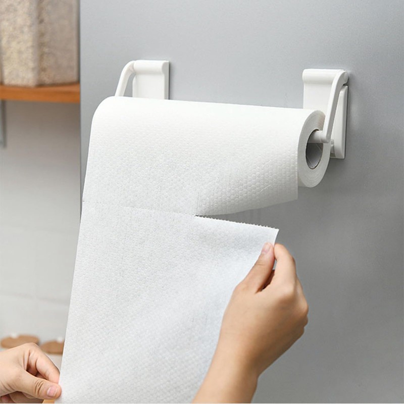 Adjustable & Stable Magnetic Paper Towel Holder with Magnetic Adsorption