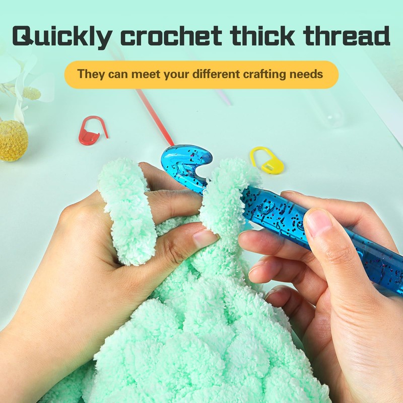 18 mm Crochet Hook, Large Crochet Hooks for Chunky Yarn
